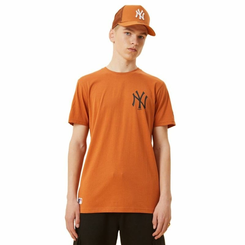 T-shirt à manches courtes homme New Era  New York Yankees Marron