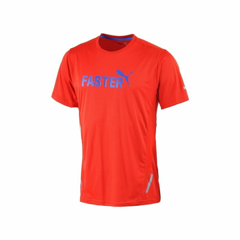 T-shirt à manches courtes homme Puma  Graphic 1UP Rouge