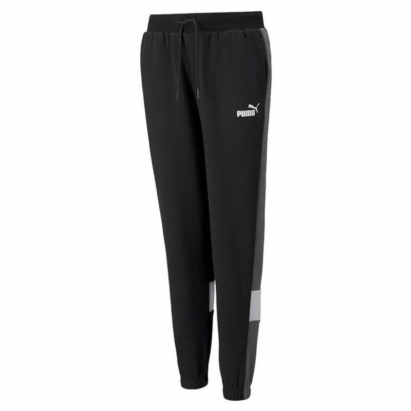 Pantalon de sport long Puma Colorblock Noir Homme