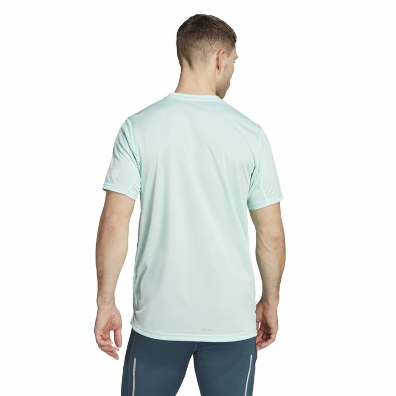 T-shirt à manches courtes homme Adidas Run It Aigue marine