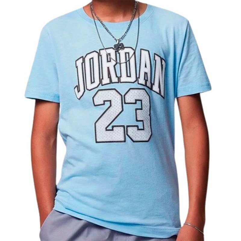 T shirt à manches courtes Enfant Nike JDB PRACTICE FLIGHT 95A088 B9F Bleu