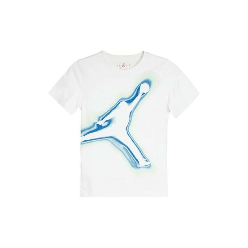 T shirt à manches courtes Enfant Jordan JDB AIR HEATMAP JUMPMAN HBR SS 95D238 001 Blanc