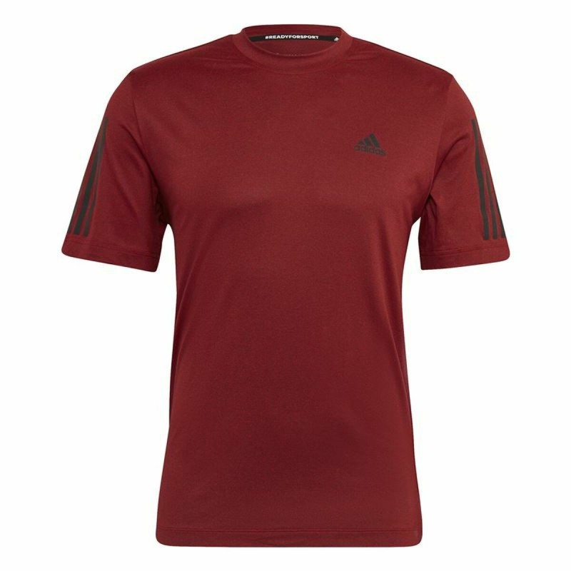 T-shirt à manches courtes homme Adidas  T365 Training  Rouge foncé