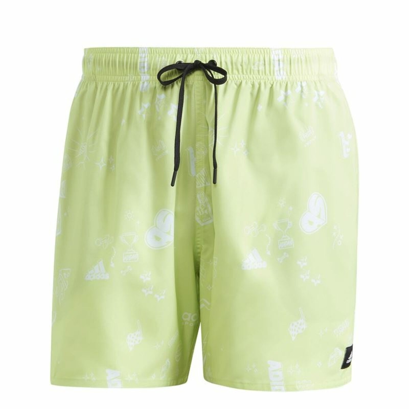 Maillot de bain enfant Adidas Clx Sho Sl Jaune Vert