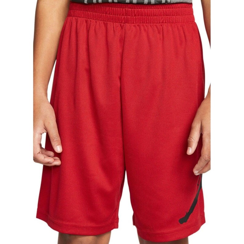 Short de Sport pour Enfants Jordan JDB JUMPMAN WRAP MESH SHORT 957371 R78 Rouge