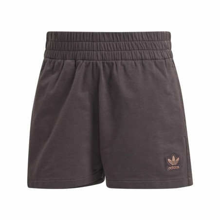 Short de Sport pour Femme Adidas Originals 3 stripes Marron