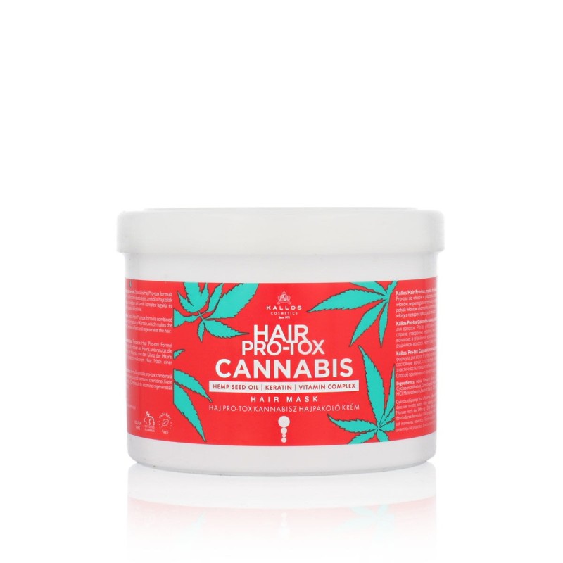 Masque réparateur pour cheveux Kallos Cosmetics Hair Pro-Tox Cannabis  500 ml