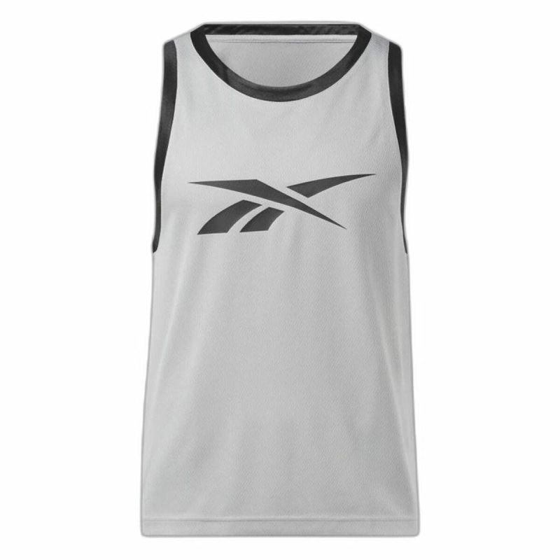 t-shirt de basket Reebok Gris clair