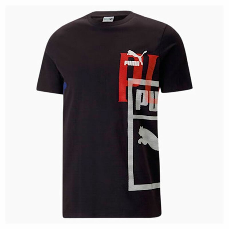 T-shirt à manches courtes homme Puma Classics Noir