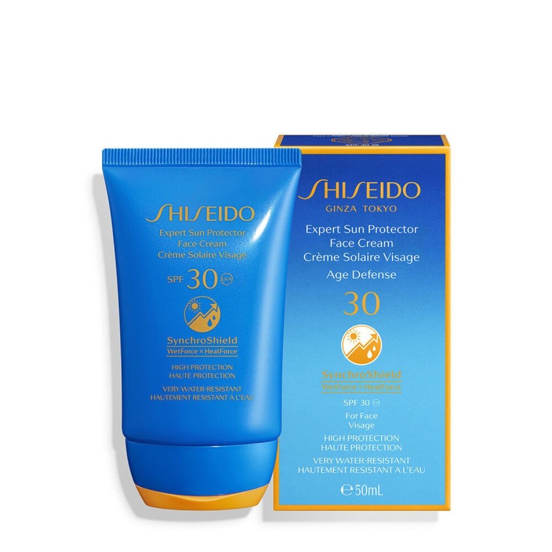 Écran solaire visage Shiseido SynchroShield Spf 30 50 ml