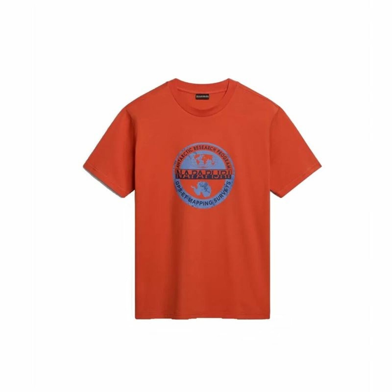 T-shirt à manches courtes homme Napapijri S-Bollo Ss 1 Orange