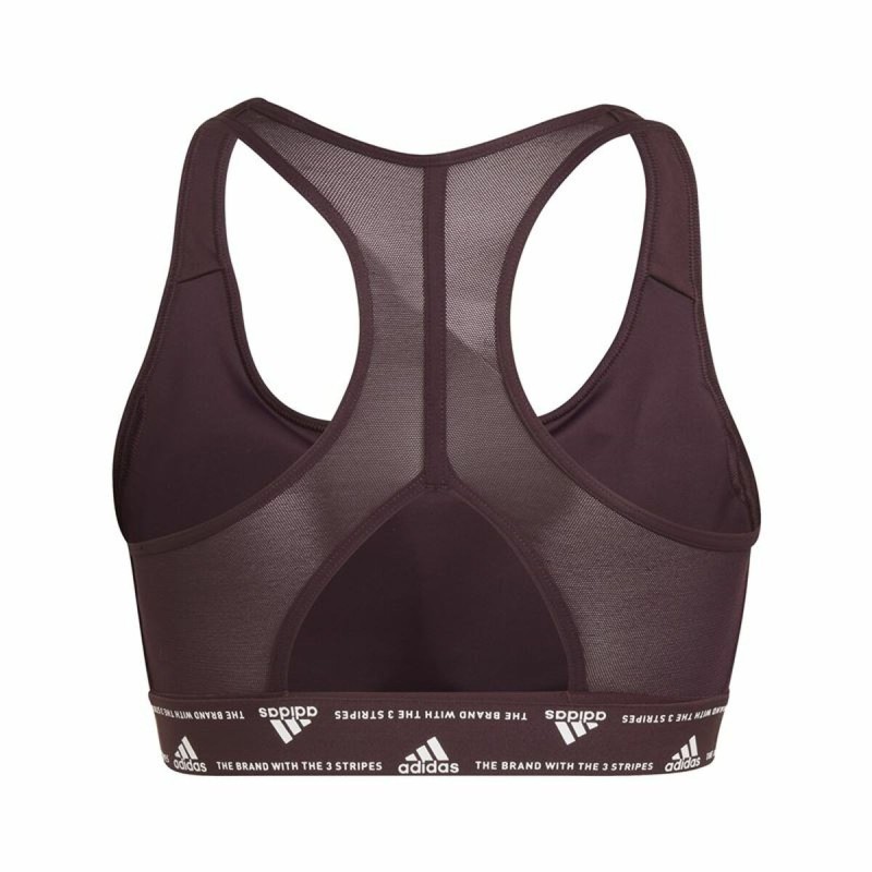 Soutien-gorge de Sport Adidas Powerreact Violet foncé