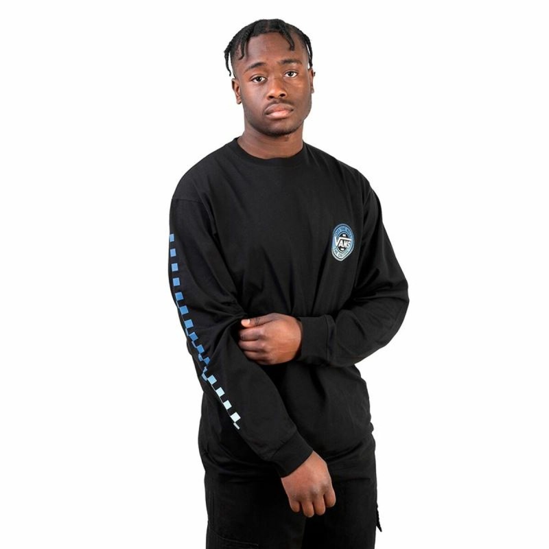 Sweat sans capuche homme Vans Noir