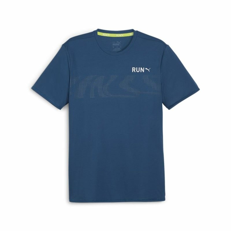 T-shirt à manches courtes homme Puma  Run Favourite Bleu foncé