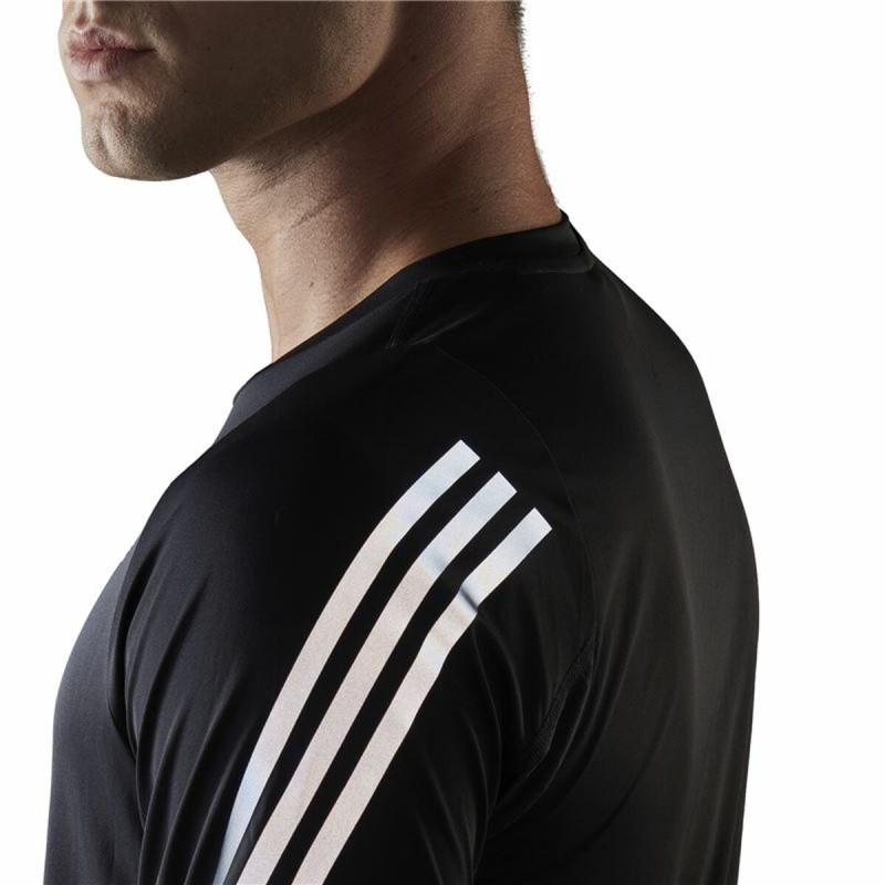 T-shirt à manches courtes homme Adidas Run Icon Noir