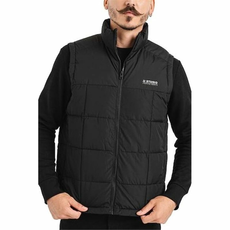 Gilet de Sport pour Homme Jack & Jones Jjben Square Bodywarmer Noir