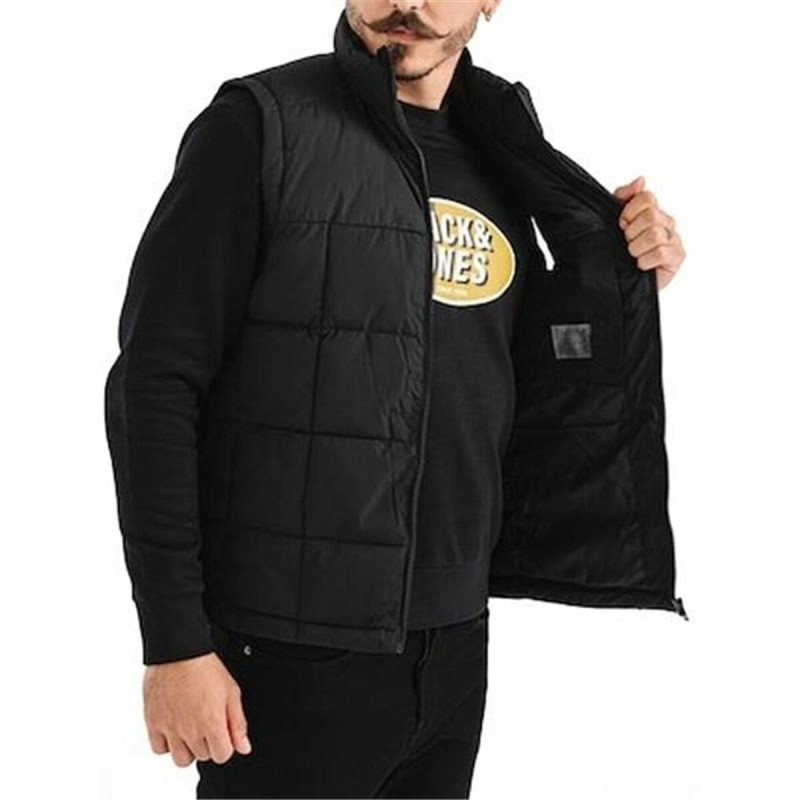 Gilet de Sport pour Homme Jack & Jones Jjben Square Bodywarmer Noir