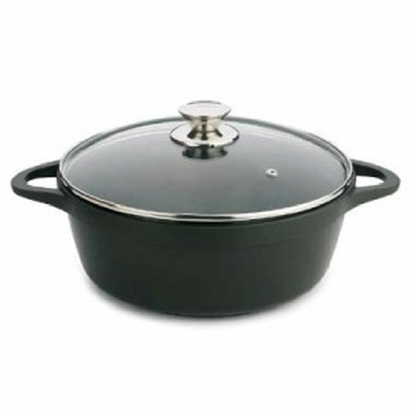 Casserole avec Couvercle Valira 4142/25 Noir