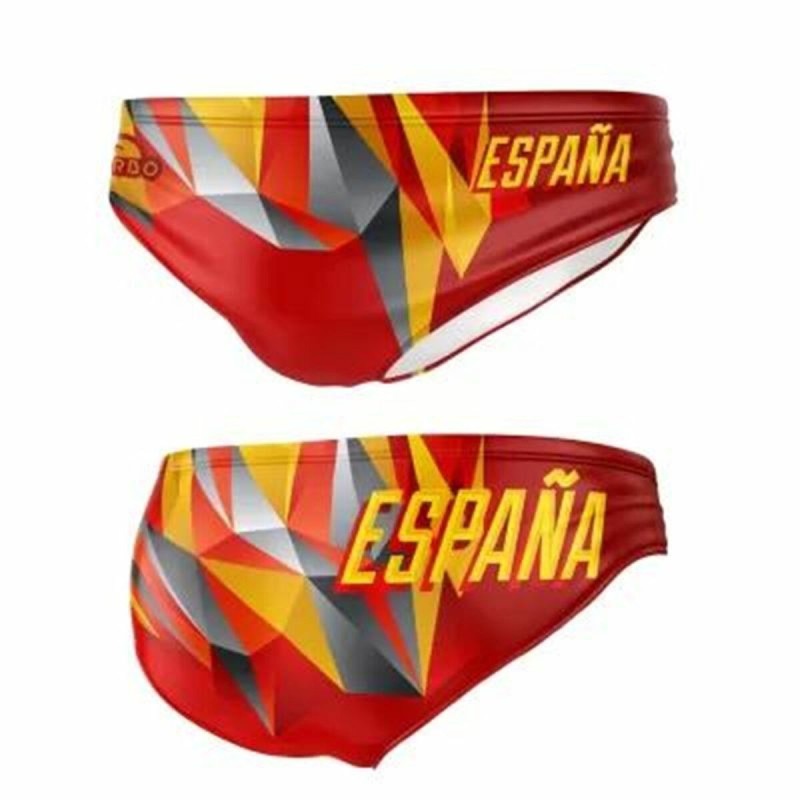 Slip pour homme Turbo España Rays Rouge