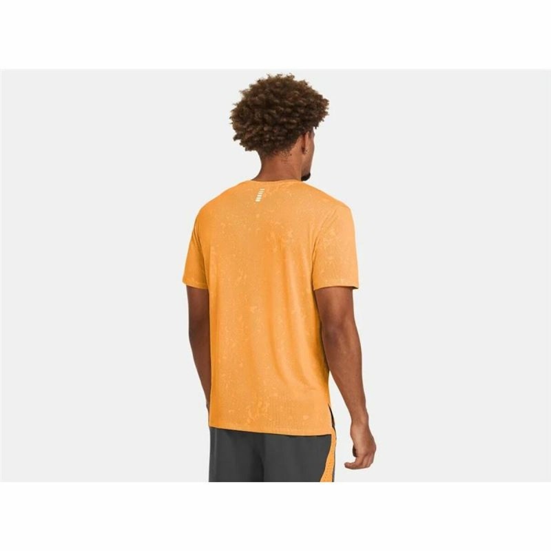 T-shirt à manches courtes homme Under Armour Launch Orange Foncé