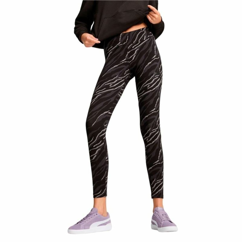 Leggings de Sport pour Femmes Puma Essentials Noir