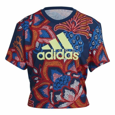 T-shirt à manches courtes femme Adidas  FARM Rio Graphic