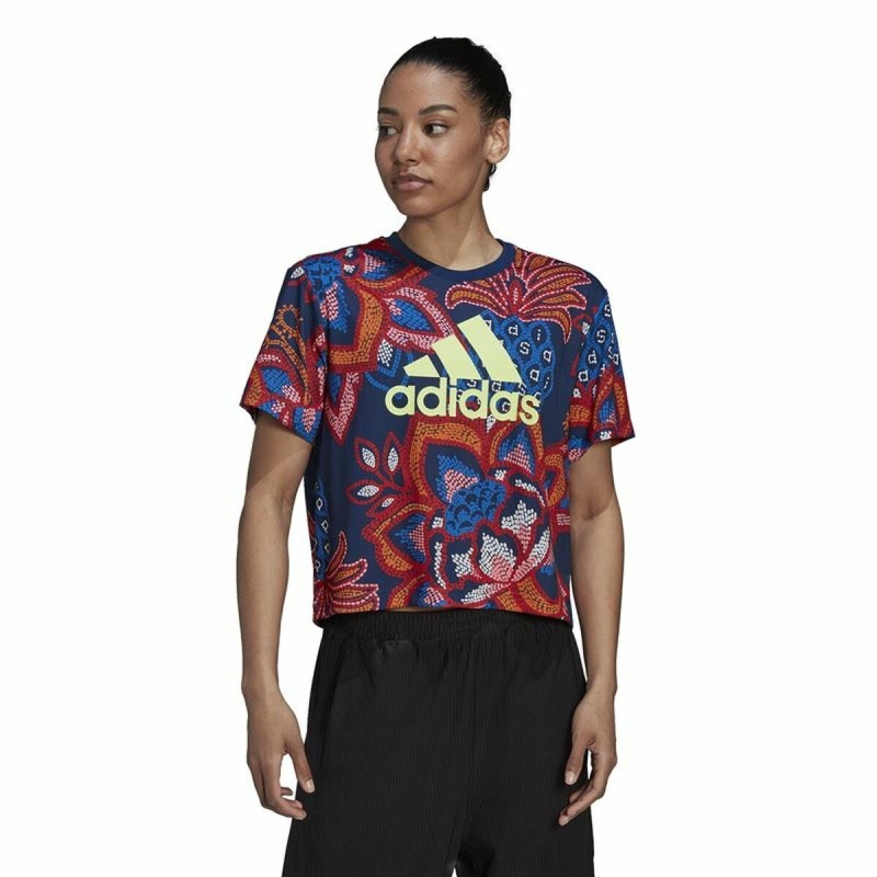 T-shirt à manches courtes femme Adidas  FARM Rio Graphic