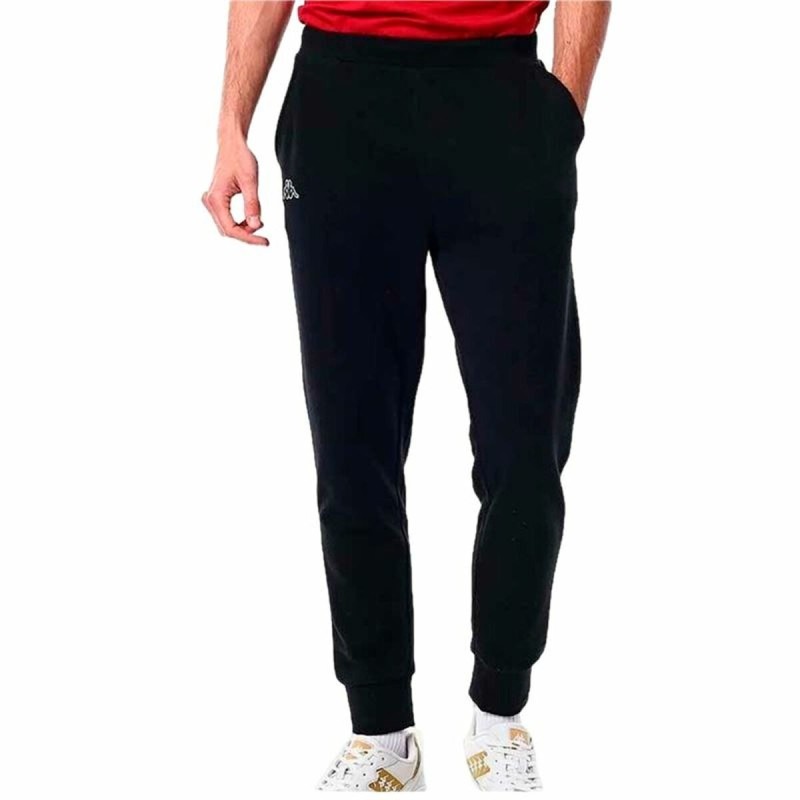 Pantalon de Survêtement pour Adultes Kappa Zants Korporate Noir Homme