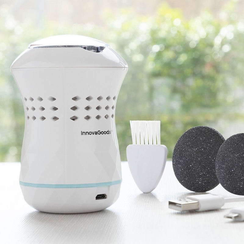 Lime Pédicure Rechargeable avec Aspirateur Intégré Sofeem InnovaGoods