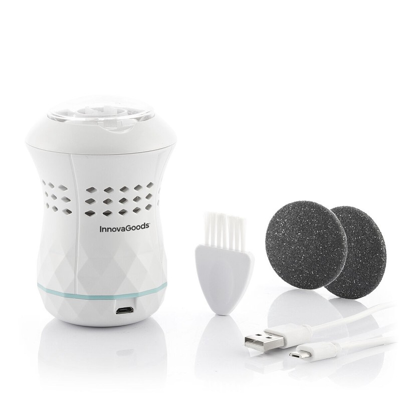 Lime Pédicure Rechargeable avec Aspirateur Intégré Sofeem InnovaGoods