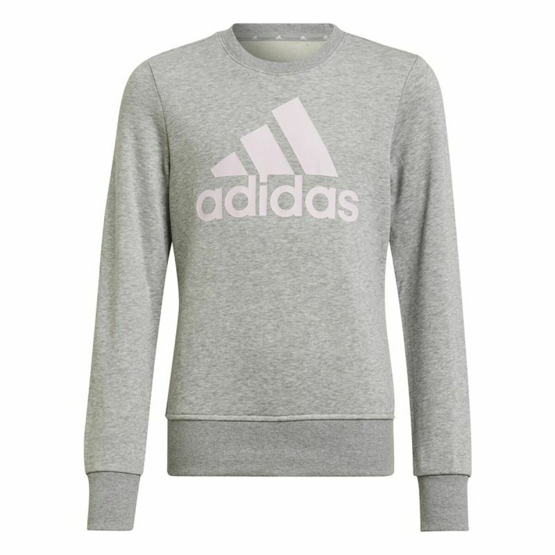 Sweat-shirt sans capuche fille Adidas Essentials Gris