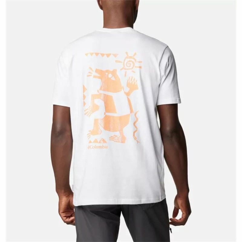 T-shirt à manches courtes homme Columbia Explorers Canyon™ Blanc