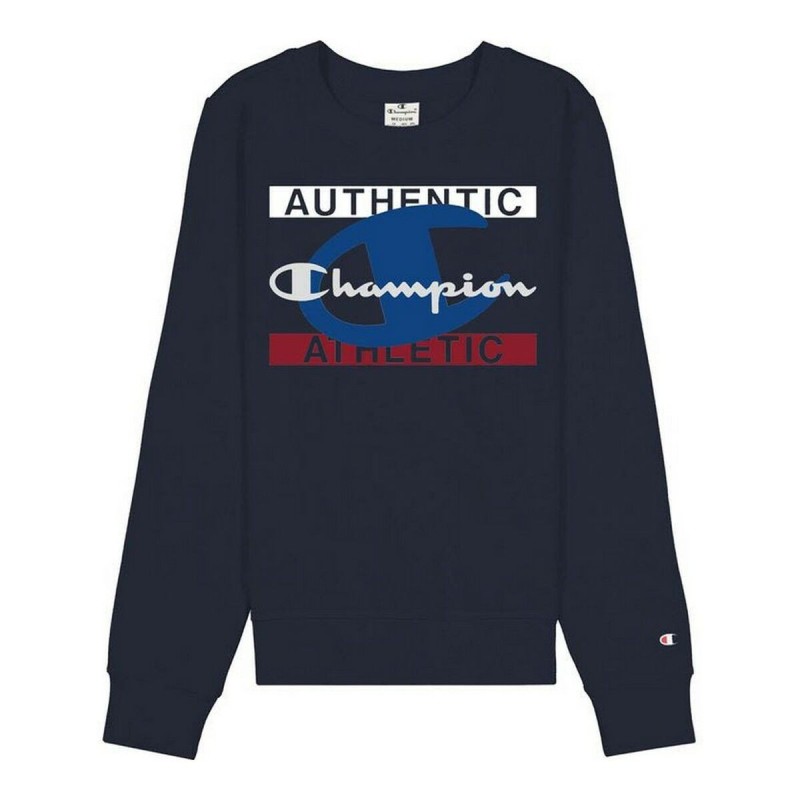 Sweat sans capuche homme Champion Authentic Athletic Bleu foncé