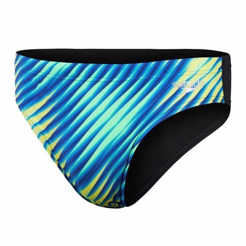 Slip pour homme Speedo Allover Digital Noir