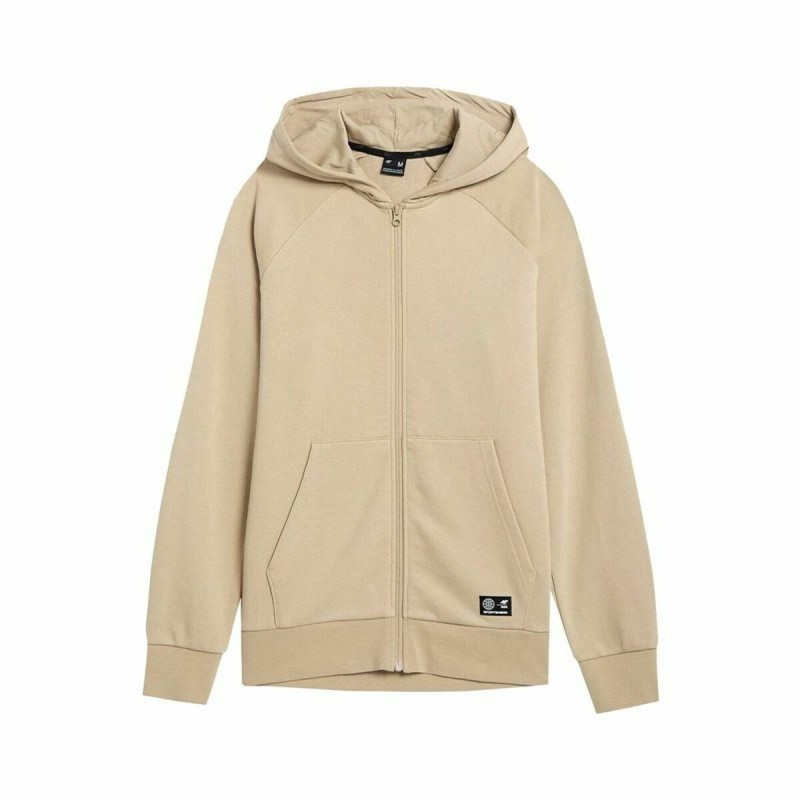 Sweat à capuche homme 4F BLM011 Beige