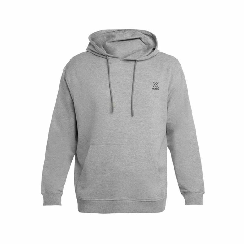 Sweat à capuche homme Munich Breaker Gris clair