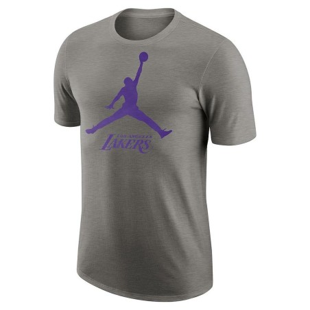 T-shirt à manches courtes homme Nike LAL M NK ES NBA JDN SS TEE FB9827 063 Gris