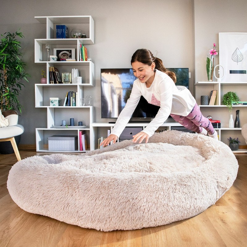 Lit de Chien pour Humains | Human Dog Bed XXL InnovaGoods Beige