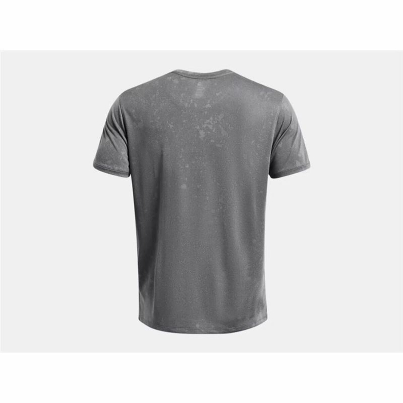 T-shirt à manches courtes homme Under Armour Launch Splatter Gris