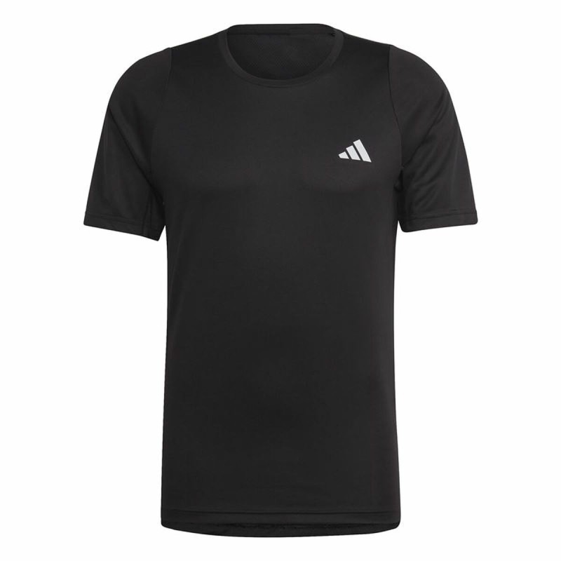 T-shirt à manches courtes homme Adidas Run Icons 3S T Noir