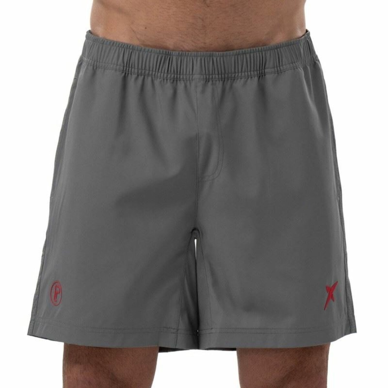 Short de Sport pour Homme Drop Shot Benara Lima Gris