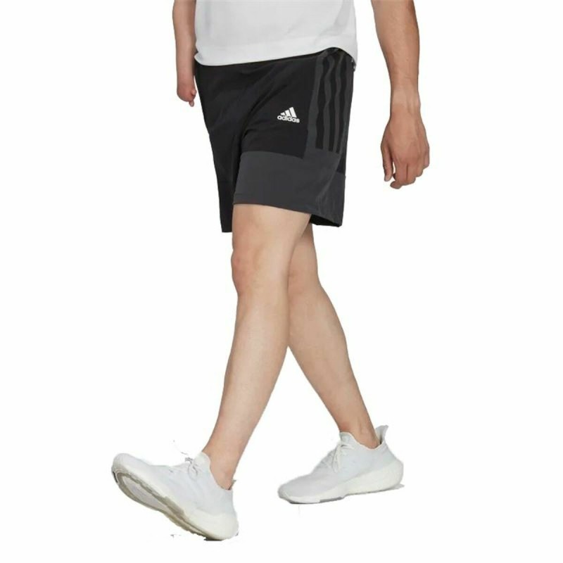 Short de Sport pour Homme Adidas Colourblock  Noir