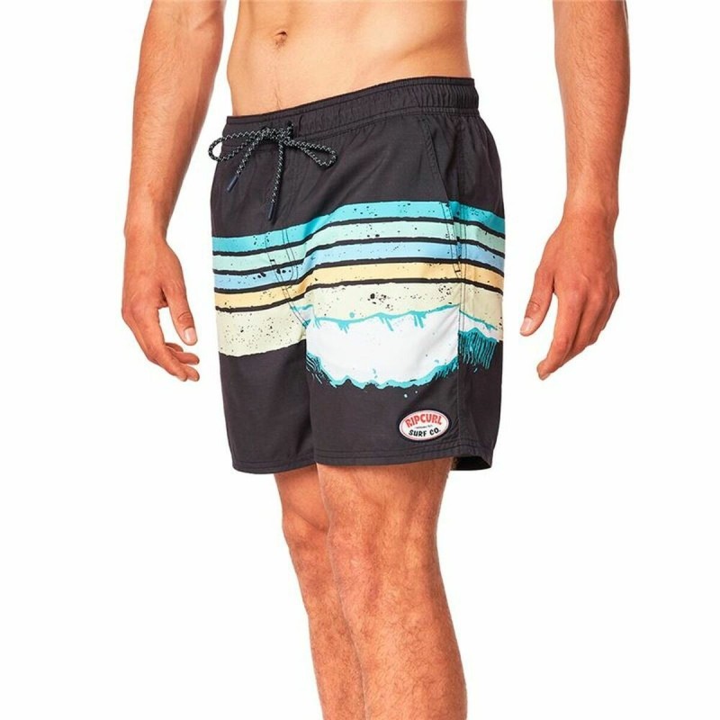 Maillot de bain homme Rip Curl  Framed Volley Noir