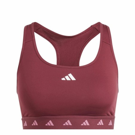 Soutien-gorge de Sport Adidas Power Ms Tf Marron