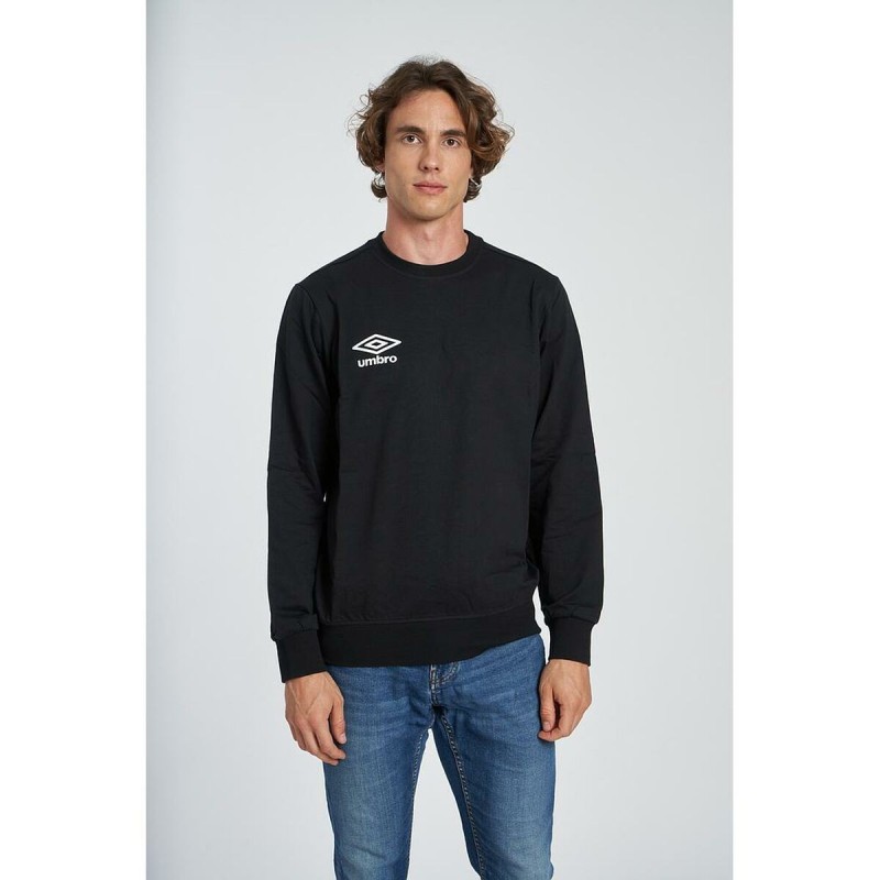 Sweat sans capuche homme Umbro  NORMA 72311I 001  Noir