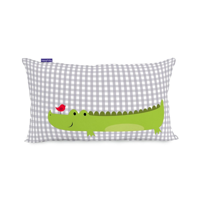 Housse de coussin HappyFriday Mr Fox Hippo Multicouleur 50 x 30 cm