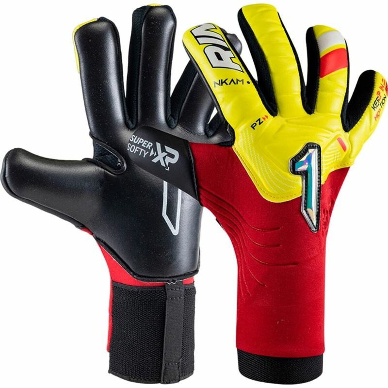 Gants de Gardien de But Rinat Nkam Semi Onana Rouge Adultes