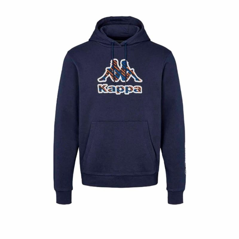 Sweat à capuche homme Kappa Fetro Swt Bleu foncé