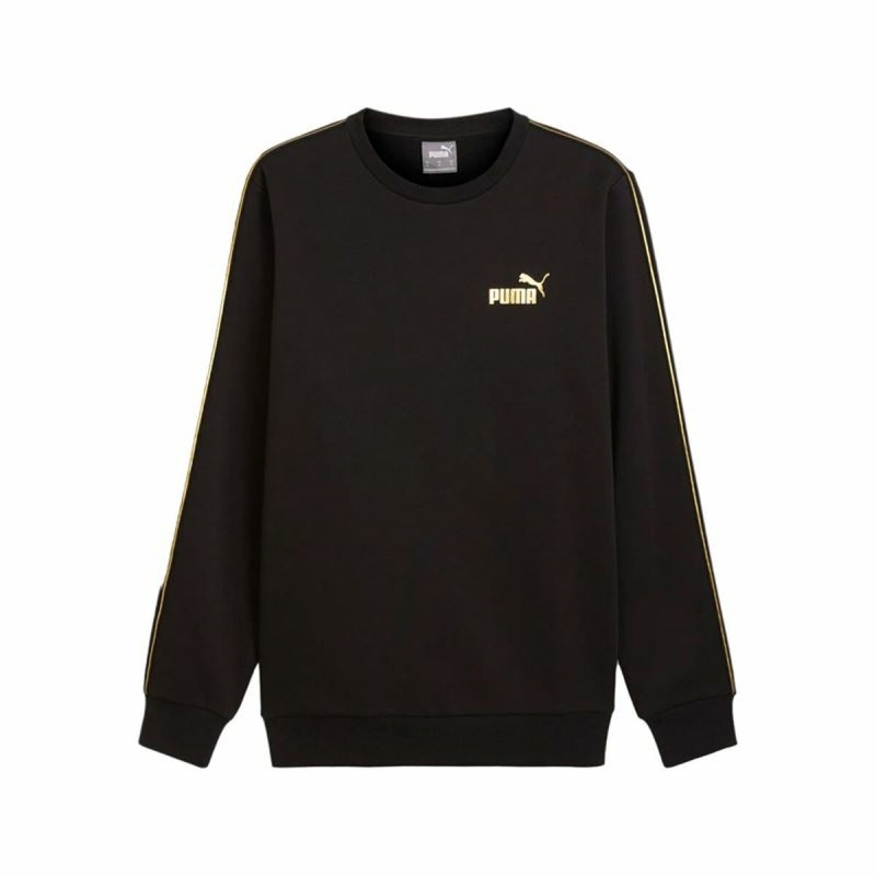 Sweat sans capuche homme Puma Ess Tape Minimal Gold Crew Fl