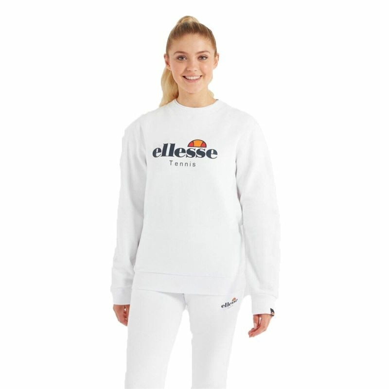 Sweat sans capuche femme Ellesse Pareggio Blanc